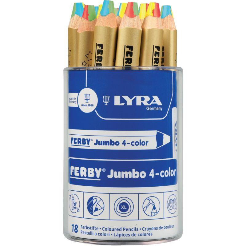 Image de  Pot18cray jumbo4color arc ciel 