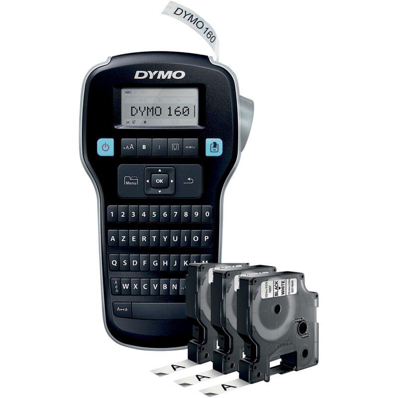 Image de  Etiq dymo lm160 3rub d1 nr/blc 