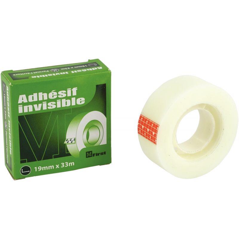 Image de  Boîte de 1 rouleau adhésif invisible 19 mmx33m à la marque M FIRST 
