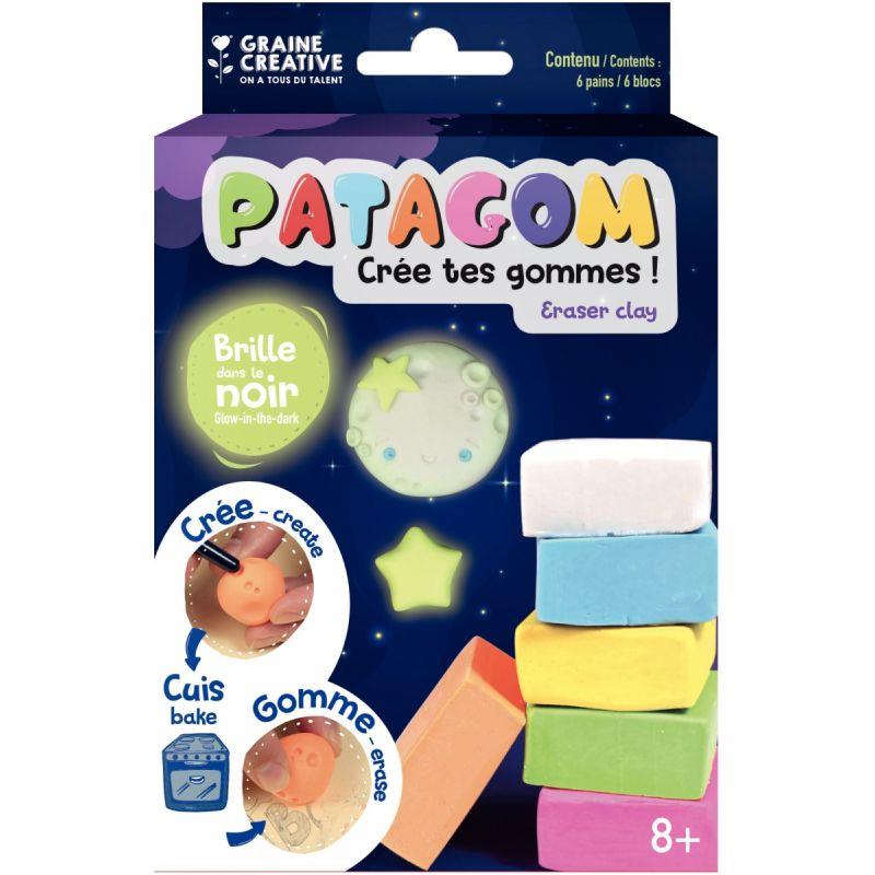 Image de  Blister 6 pains phosphorescents patagom 
