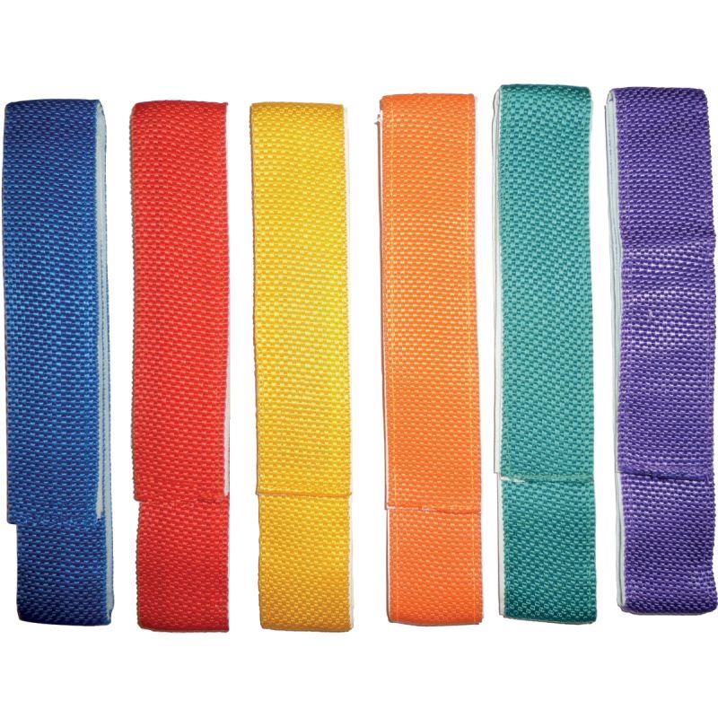 Ref. 61281, Liens de coordination, 6 pièces coloris assortis, marque N.C