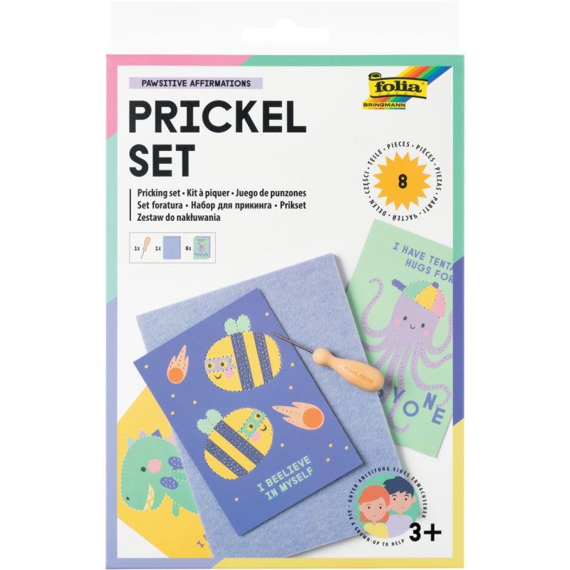 Ref. 61284, Kit de cartes à piquer, 8 pièces, marque N.C