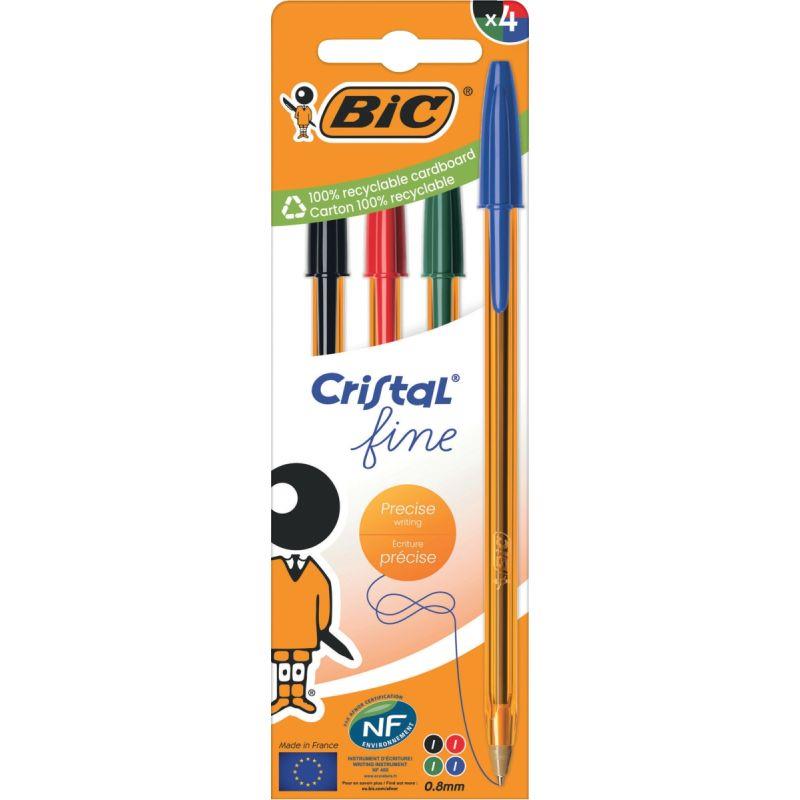 Image de  Bte 4styl bic crist fine ass 