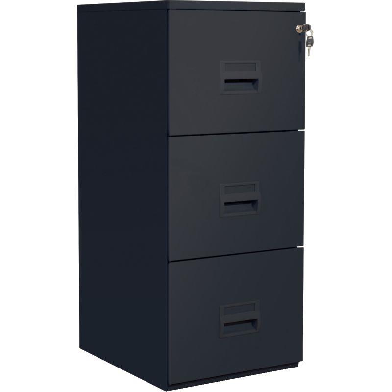 Image de  Classeur fichier 3 tiroirs pour dossiers suspendus Anthracite 
