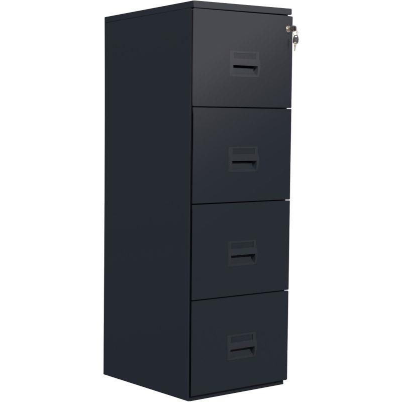 Image de  Classeur fichier 4 tiroirs pour dossiers suspendus Anthracite 