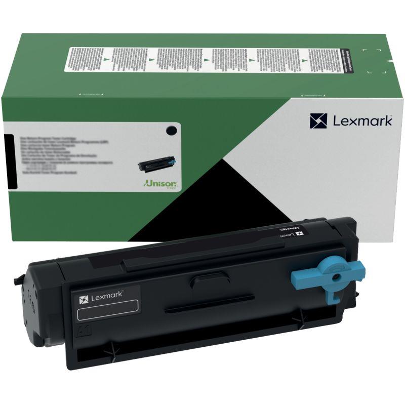 Ref. 61555, Lexmark B342X00 toner laser noir très haute capacité authentique, marque LEXMARK
