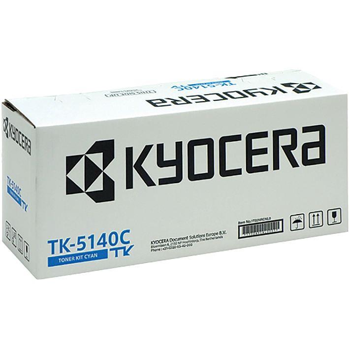 Ref. 61559, Kyocera TK-5140C toner laser cyan authentique, marque KYOCERA MITA