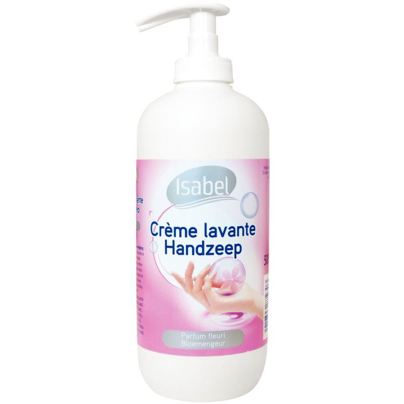 Image de  Flacon pompe 500ml crème lavante ISABEL 