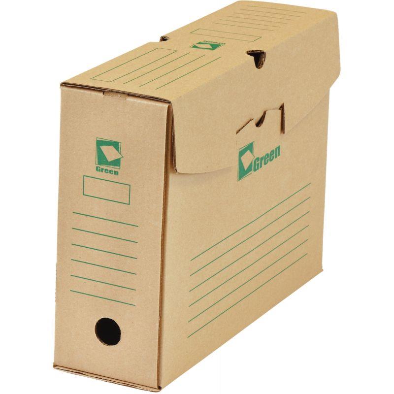 Image de  Paquet de 25 boites d''archives 34x25cm dos 10cm GREEN 