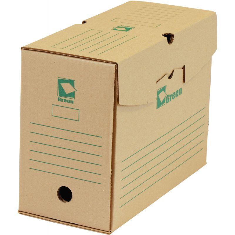Image de  Paquet de 25 boites d''archives 34x25cm dos 15cm GREEN 