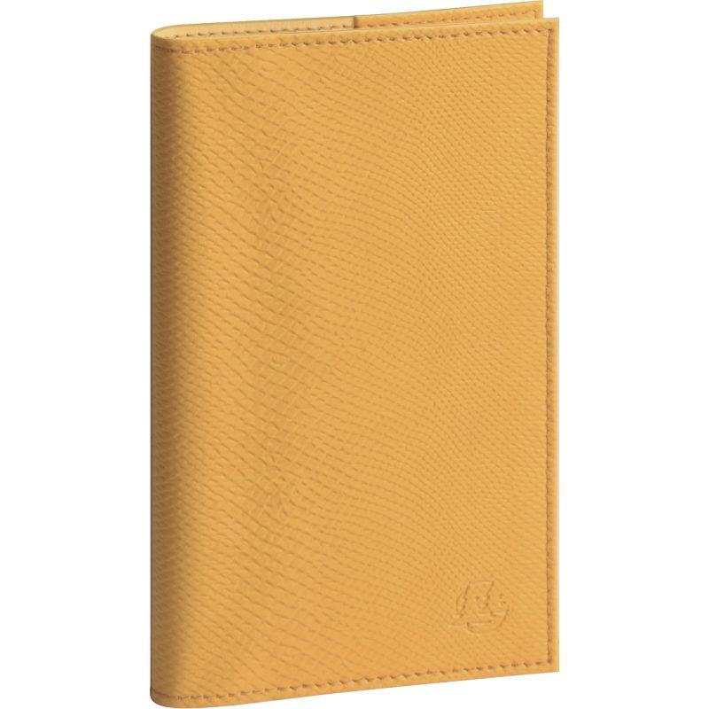 Ref. 62000, Agenda semainier Lady Alysse 9x16cm Jaune, marque EXACOMPTA