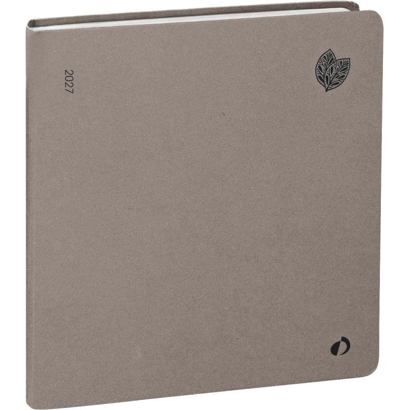 Image de  Agenda semainier Harmony 16x16cm taupe 