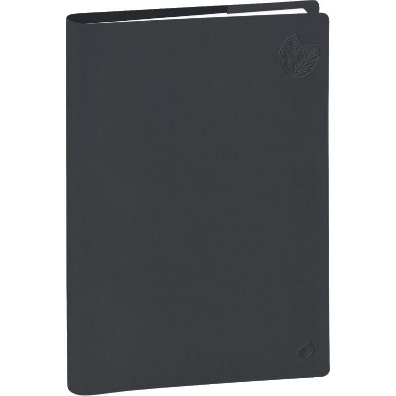Image de  Agenda semainier Eunoïa 16x24cm gris carbonne 