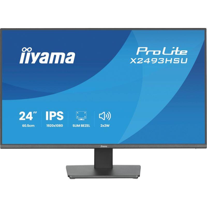 Ref. 62119, Moniteur IPS 24’’ Full HD – ProLite X2493HSU-B1, marque IIYAMA