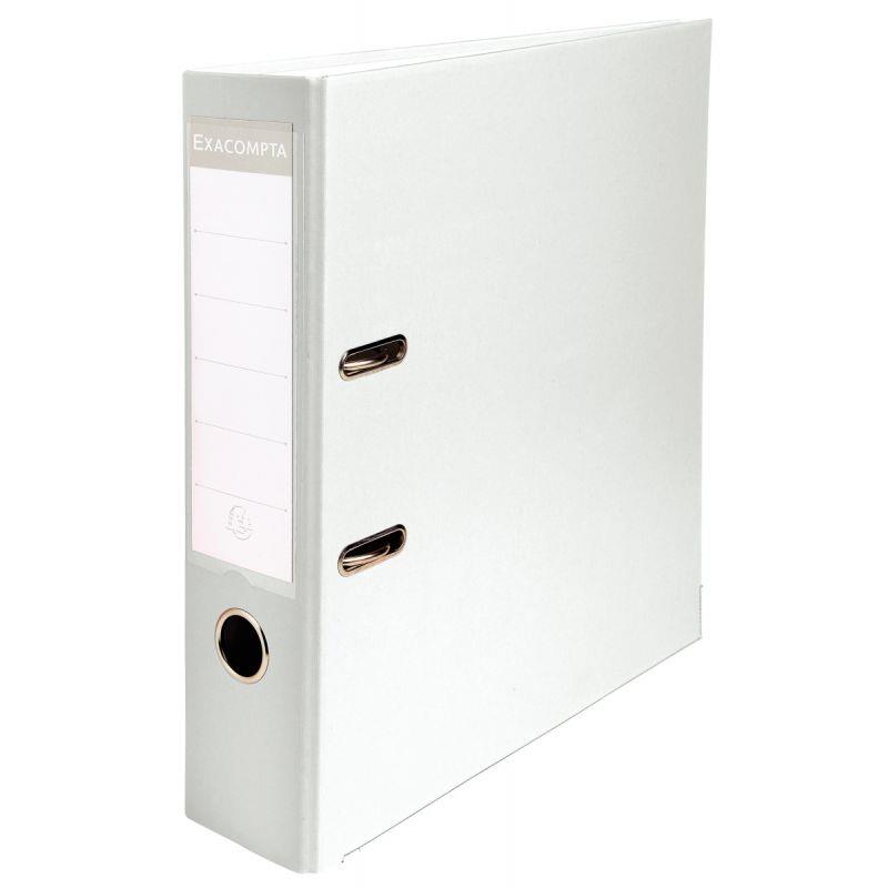 Image de  Classeur à levier pour format A4, dos 8 cm, blanc 