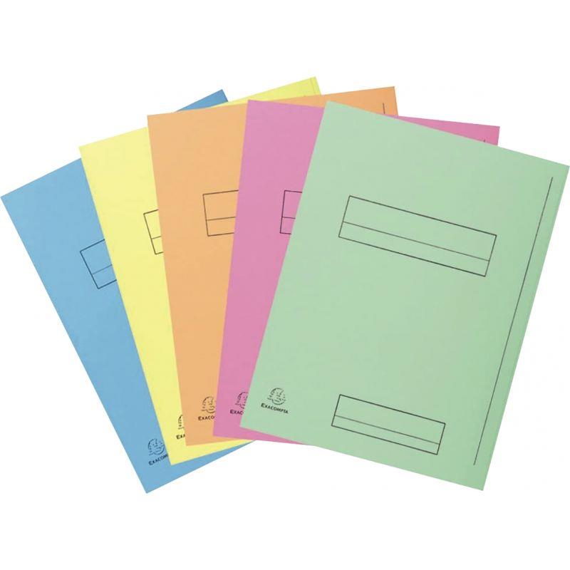 Image de  Paquet de 50 chemises imprimées 2 rabats SUPER 210g, format 24x32 cm 