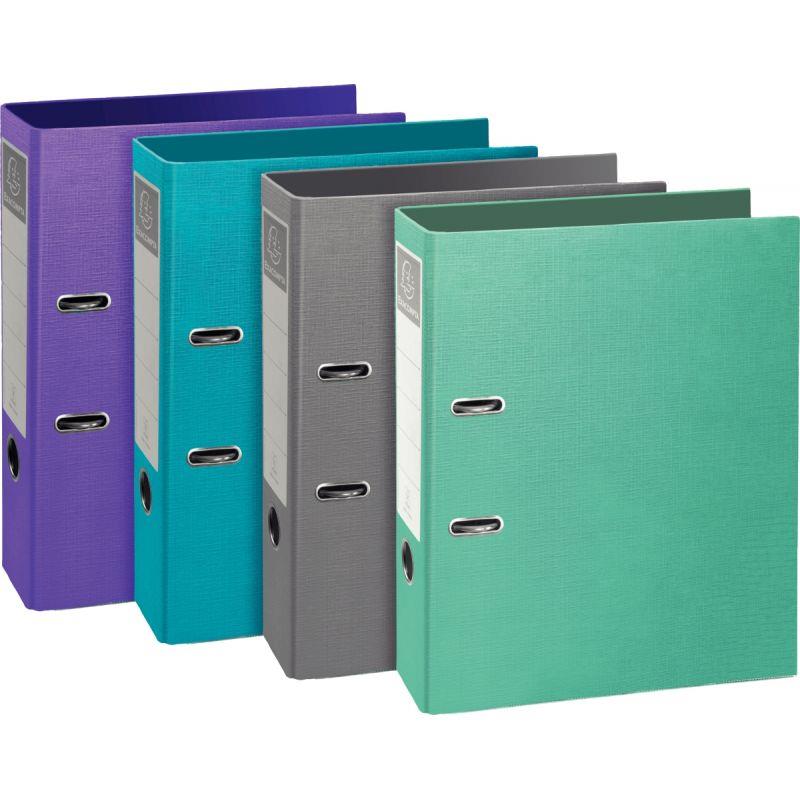 Image de  Classeur à levier TEKSTO, dos 8 cm, coloris assortis 