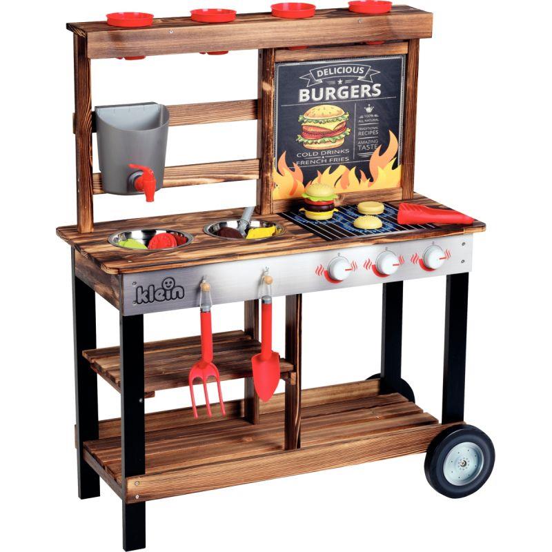 Image de  Barbecue en bois avec 23 accessoires 