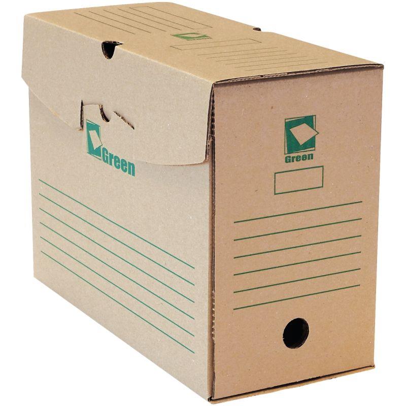 Image de  Paquet de 50 boites d''archives 32x24cm dos 15cm GREEN 