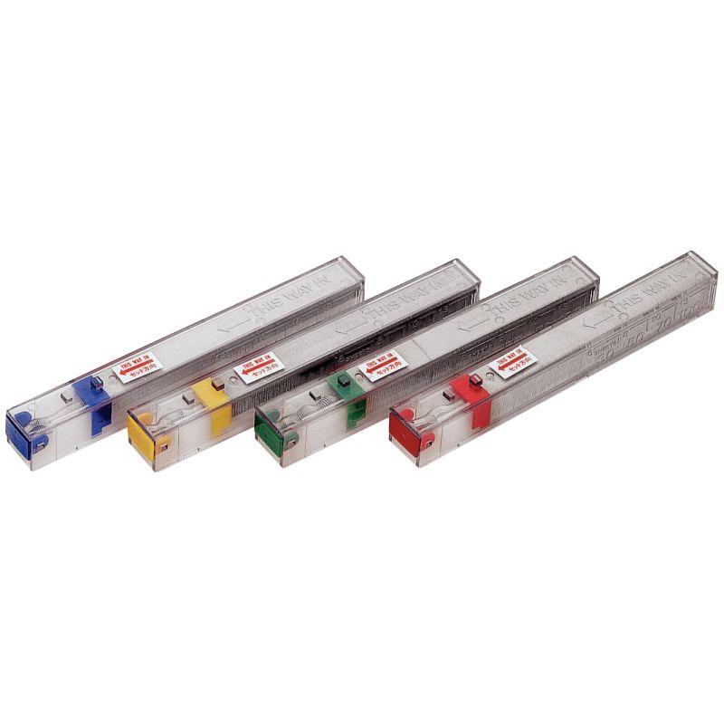 Image de  Boite de 5 cassettes de 210 agrafes 6mm bleu 