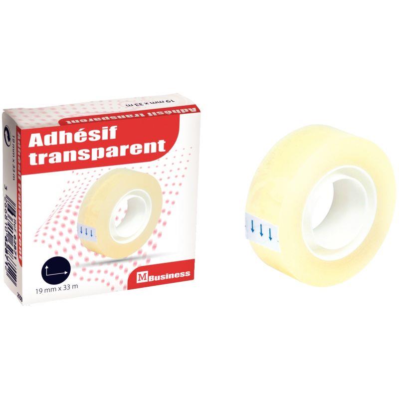 Image de  Rouleau adhésif transparent MBusiness 19mmx33m 