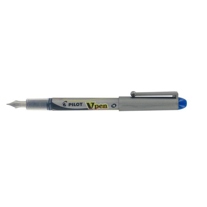 Image de  Stylo plume jetable V-Pen bleu 