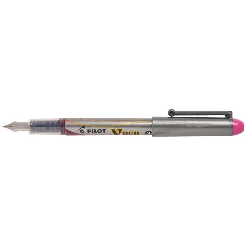 Image de  Stylo plume jetable V-Pen rose 