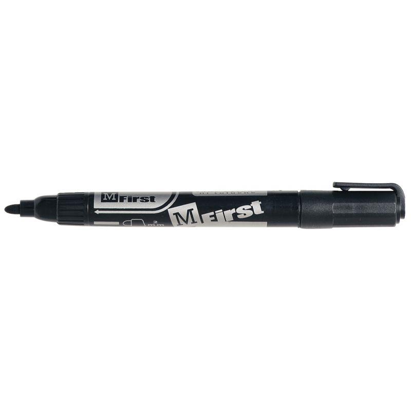 Image de  Marqueur permanent MFirst pointe ogive noir 