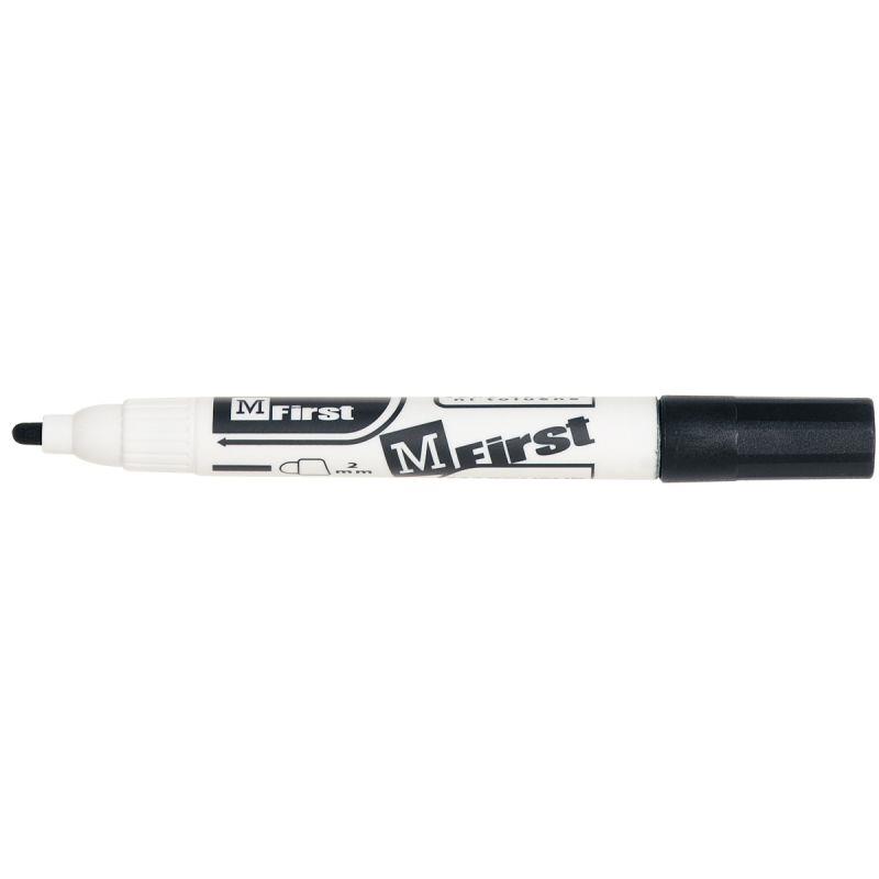 Image de  Marqueur tableau blanc MFirst pointe ogive noir 