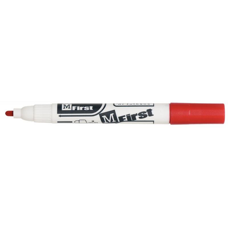 Image de  Marqueur tableau blanc MFirst pointe ogive rouge 