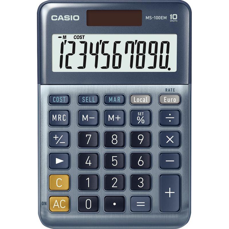 Image de  Machine à calculer de bureau CASIO MS-100 EM 