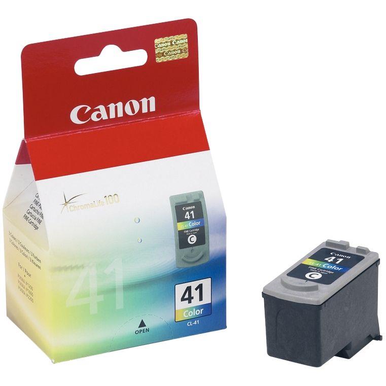 Image de  Canon 41 cartouche jet d''encre couleurs authentique (CL41CMJ) 
