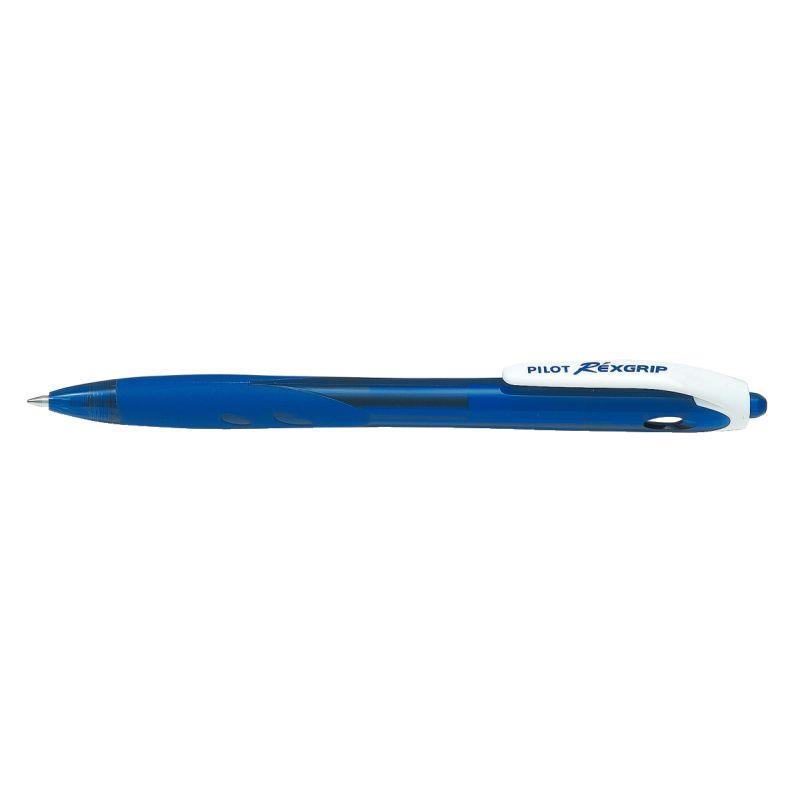 Image de  Stylo bille Rexgrip pointe moyenne bleu 