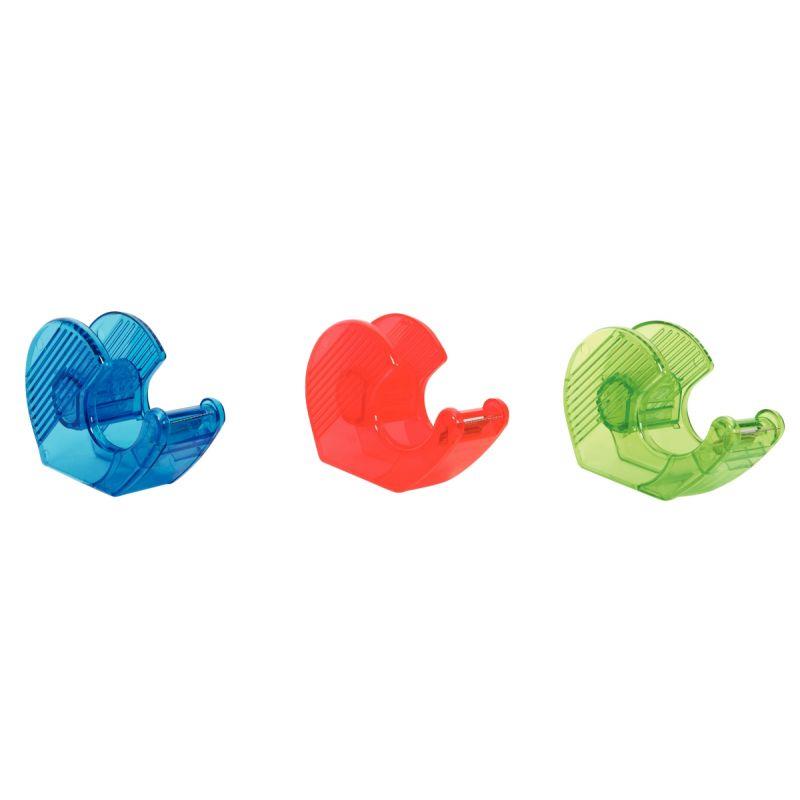Image de  Dévidoir escargot transparent assortis 
