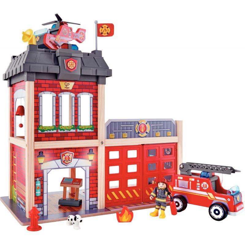 Image de  Caserne de pompiers en bois 