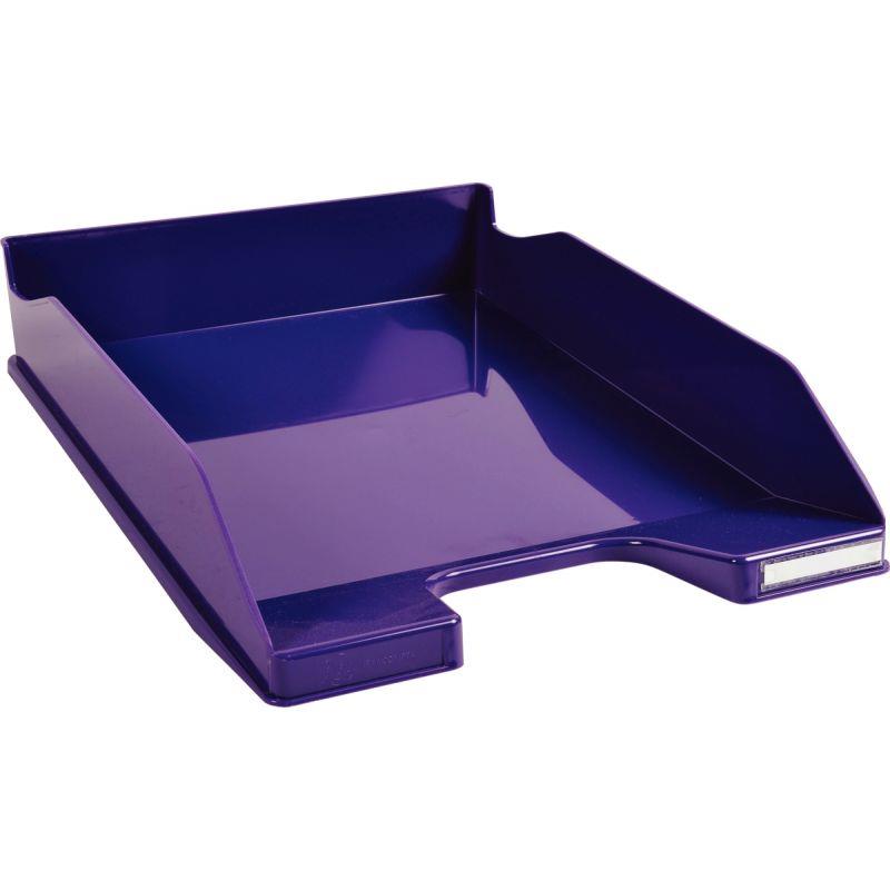 Image de  Corbeille à courrier IDERAMA violette 