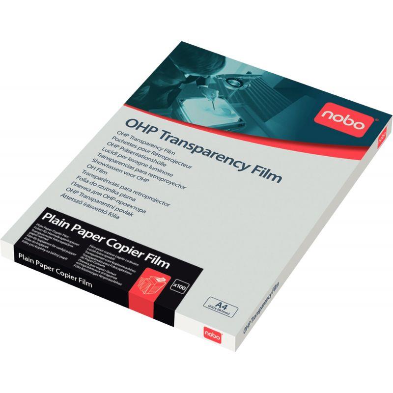 Image de  Boîte de 100 transparents pour rétroprojection copieur A4 100µ 