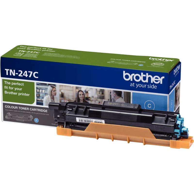 Image de  Brother TN247C toner laser cyan haute capacité authentique 