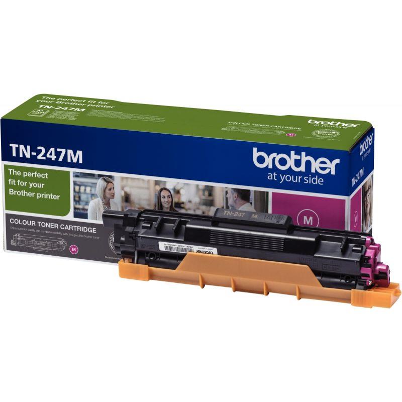 Image de  Brother TN247M toner laser magenta haute capacité authentique 