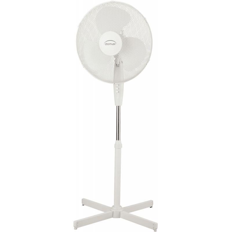 Image de  Ventilateur sur pied blanc diamètre 40cm 45W 