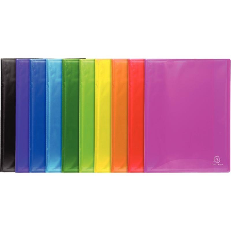 Image de  Protège-documents IDERAMA PP 80 vues coloris assortis 
