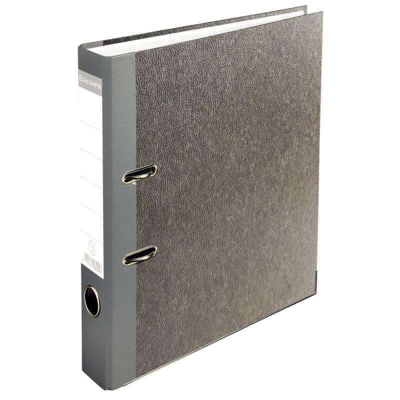 Image de  Classeur à levier pour format A4, dos 5 cm, carton gris 