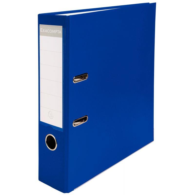Image de  Classeur à levier pour format A4, dos 8 cm, bleu foncé 