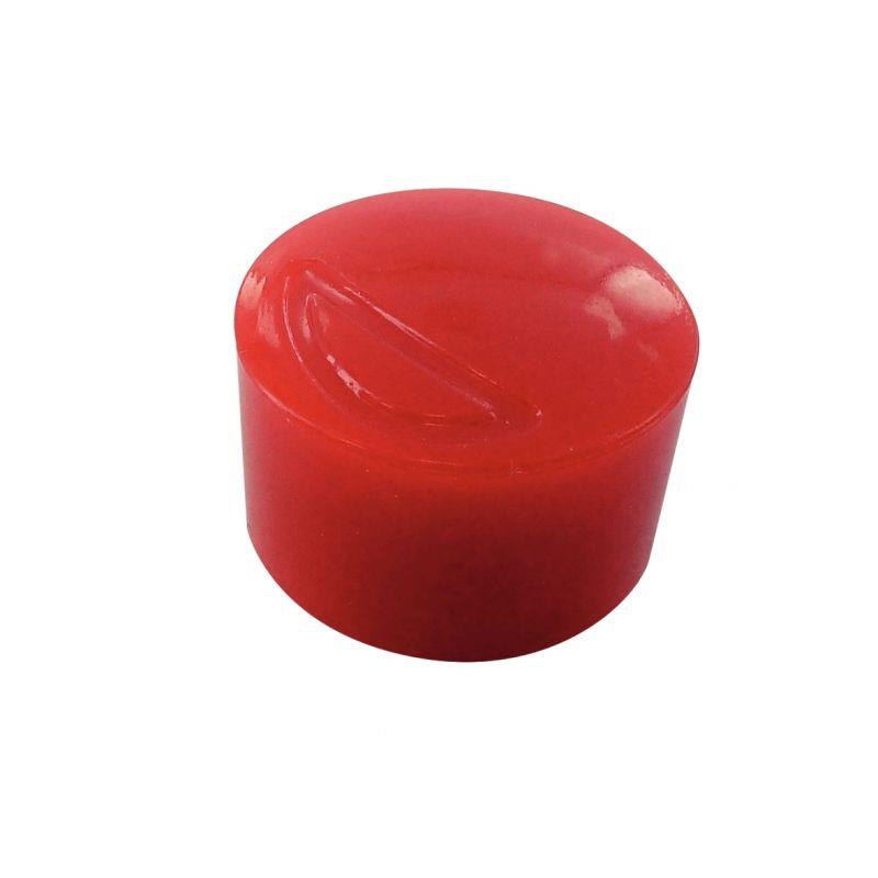 Image de  Blister de 10 punaises magnétiques, diamètre 12 mm.  Rouge 
