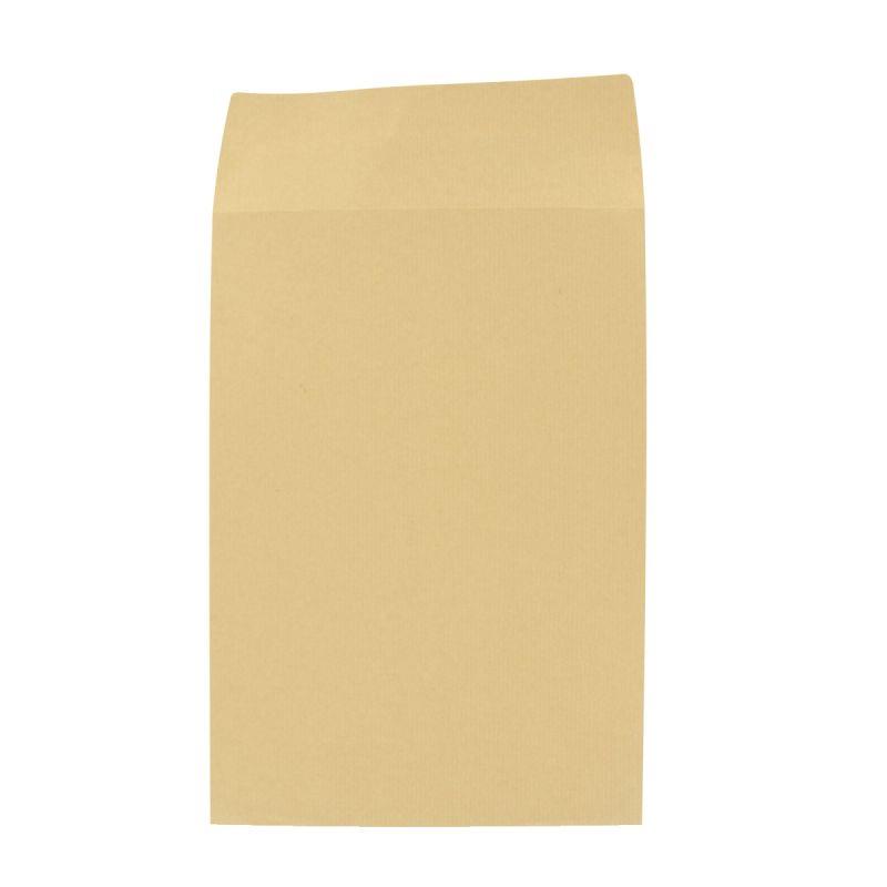 Image de  Carton de 250 pochettes kraft 229x324mm 120g soufflet 30mm bande siliconée 