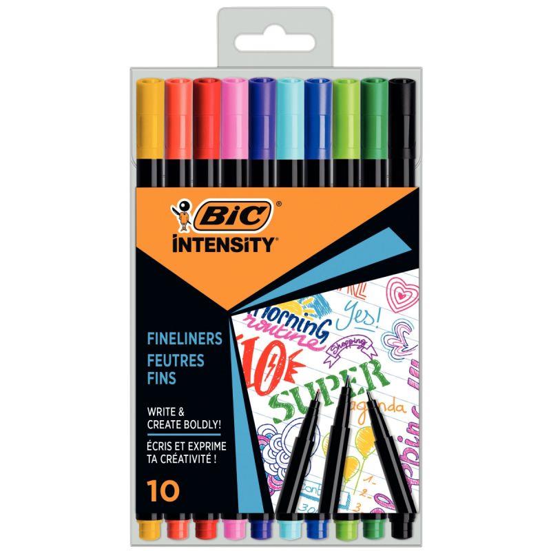 Image de  Pack de 10 feutres Intensity fine assortis 