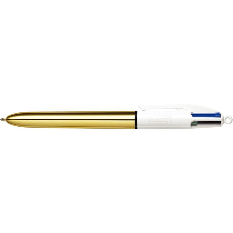 Image de  Stylo bille 4 Couleurs Shine or 