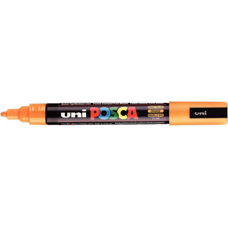 Image de  Marqueur Posca pointe moyenne ogive orange 