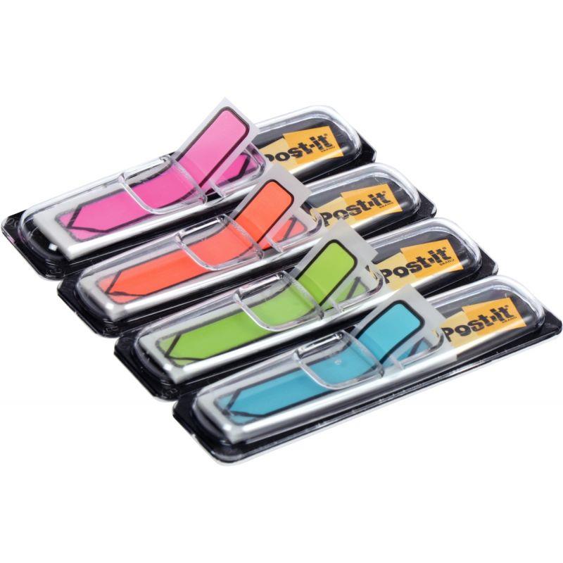 Image de  Carte de 4x24 marque-pages flèches post-it couleurs fun assorties 