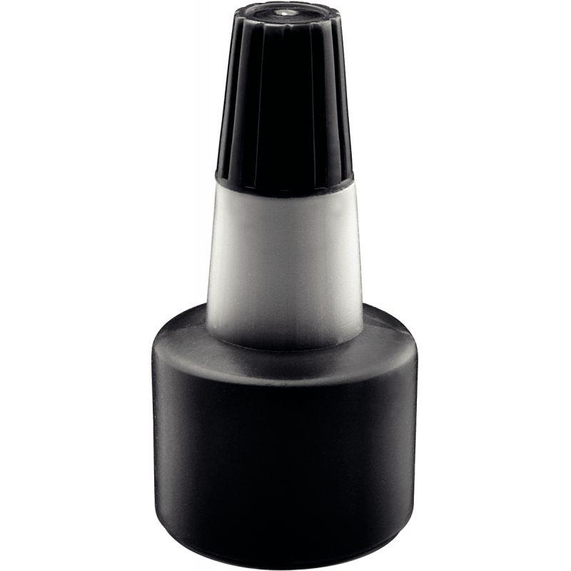 Image de  Encre à tampon sans huile, Flacon 30 ml, coloris noir 
